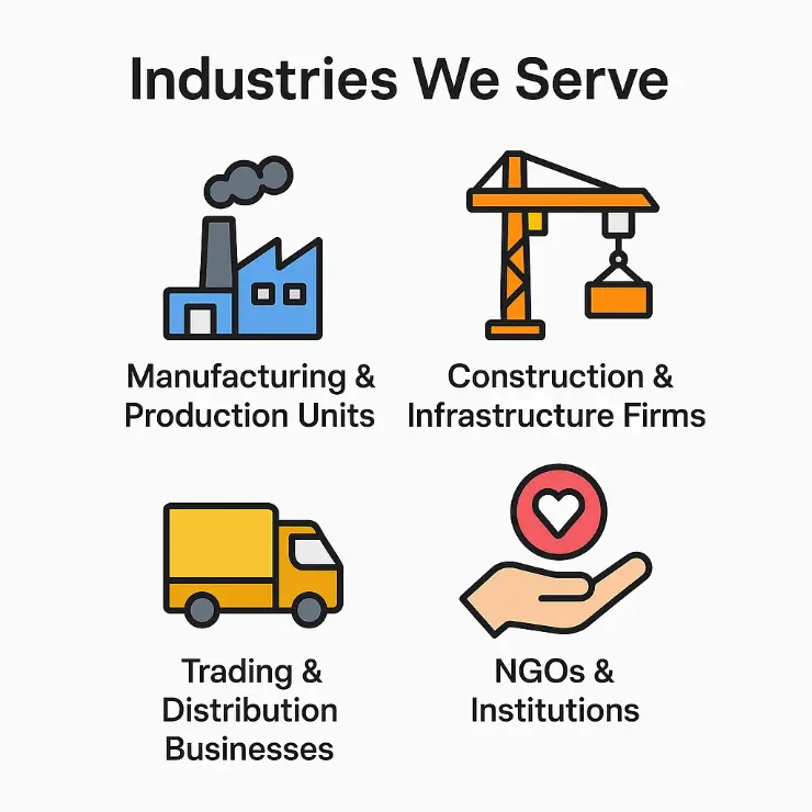accounting services Nepal, industrial accounting, national enterprise accounting, manufacturing financial support, bookkeeping services, audit preparation Nepal, tax accounting for factories, business accounting firms